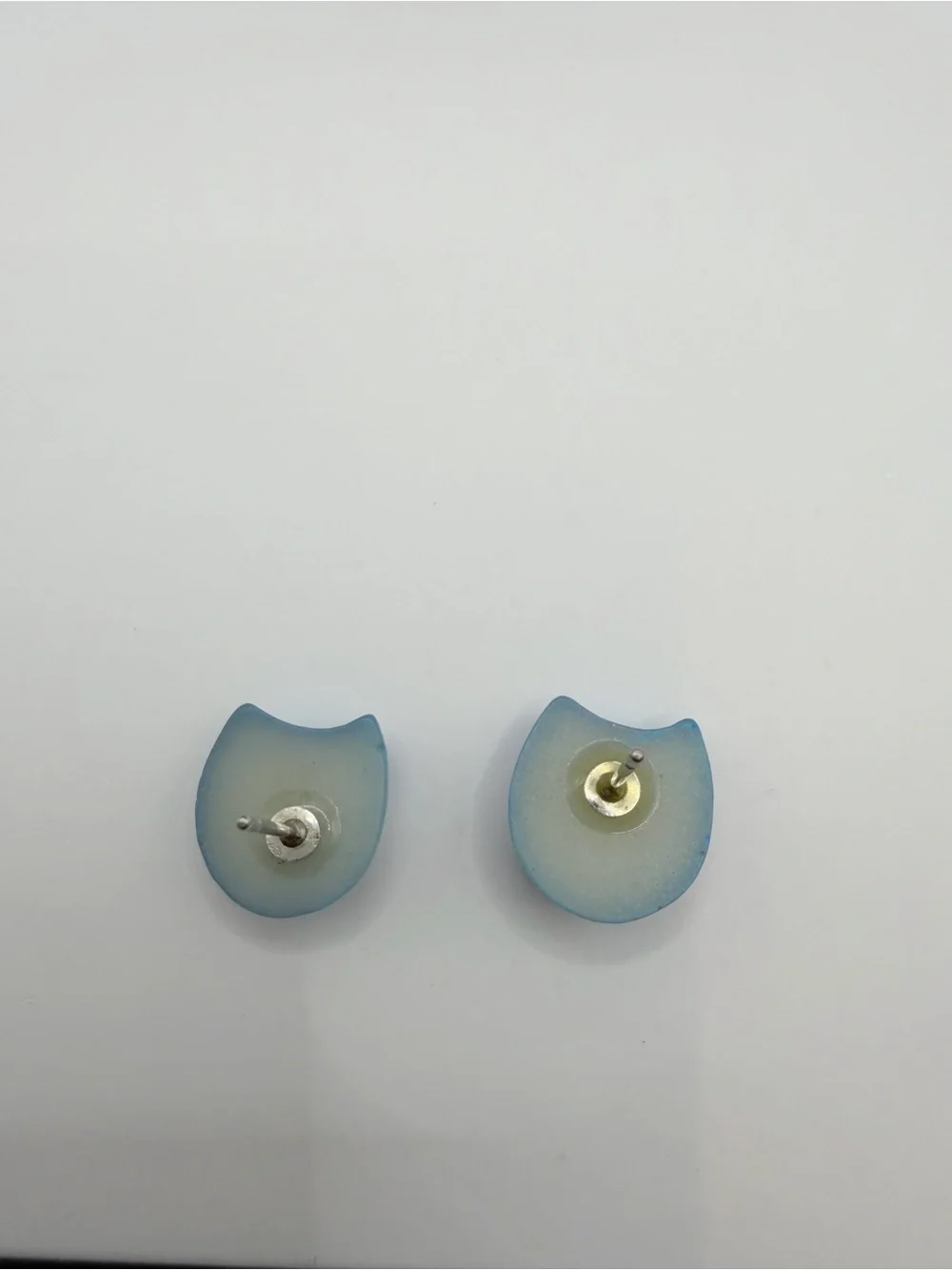 Blue Owl Kids Stud Earrings - Cute Cartoon Animal Earrings
